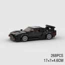 MOC City Racing Supercar Building Blocks R34 RX7 Supra Model