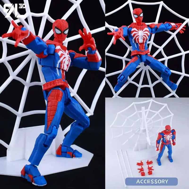 Superman and Batman Action Figure Poseable Collectible Hero Toy