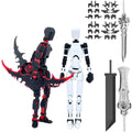 13 Multi Jointed Action Figure with Accessories Mechanical Body Toy Gift