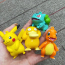 Pokemon Anime Action Figures Pikachu Charmander Bulbasaur Collectible Toy