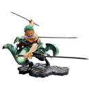 One Piece Roronoa Zoro Three Sword Style 10cm GK Anime Action Figure