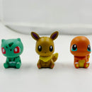 Pokemon Figure Set Pikachu Charmander Squirtle Anime Toys for Kids