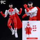 9L3D Printed Invincible 2.0 Superheroes Multi Jointed Action Figure Model