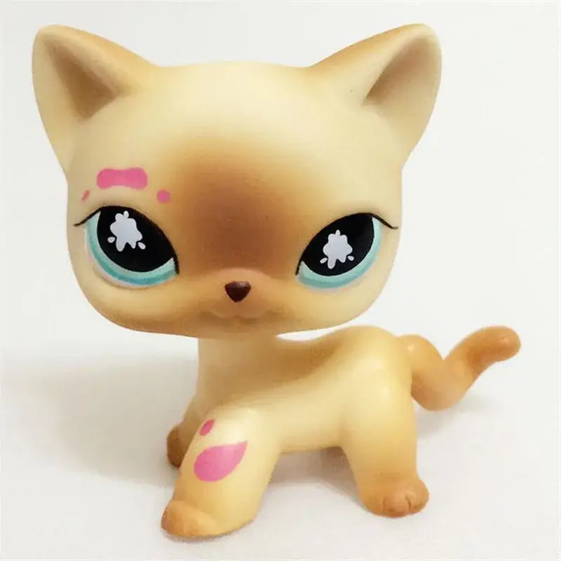 Rare LPS Dog Figure Cute Collectible Sausage Pet Toy for Kids Gifts