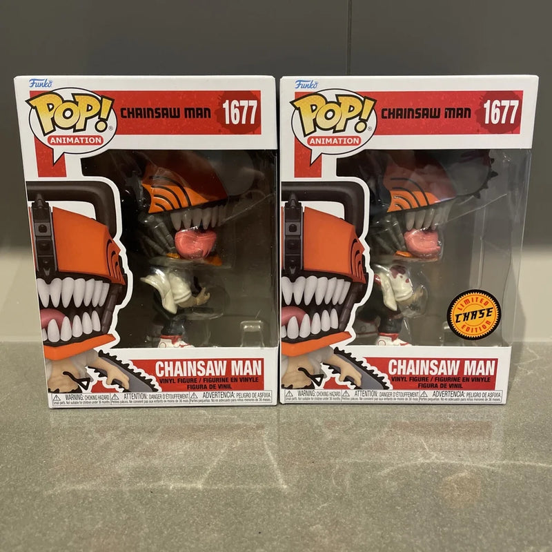 Chainsaw Man 1667 Funko Pop Chase Variant Limited Edition Collectible
