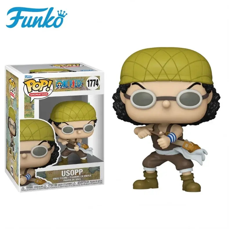 One Piece Sugar Franky Buggy Zoro Funko Pop Anime Collectible Figures