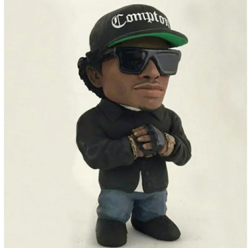 Hip Hop Rapper Statue for Desk - Tupac Notorious Eazy-E Ludacris & Snoop Dogg