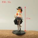 One Piece Nami 19cm Black Clothes Anime Action Figure PVC Collectible Toy