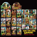 Tung Tung Sahur PVC Action Figure Display Model with Bonus Random Cards