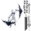 13 Multi Jointed Action Figure with Accessories Mechanical Body Toy Gift