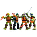 TMNT Ninja Turtles 4 Piece Action Figure Set Limited Edition Collectible Gift