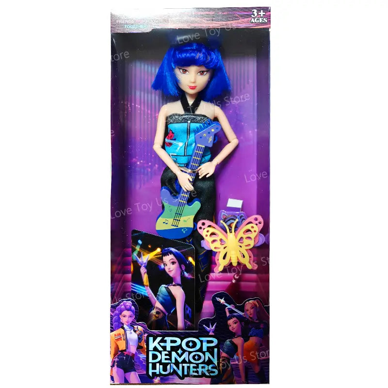 2025 Kpop Demon Hunters Rumi Mira Zoey Princess Action Figure Toy for Girls