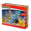 Pokemon Battle Figures Pikachu Bulbasaur Eevee Collectible Toy Set