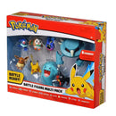 Pokemon Battle Figures Pikachu Bulbasaur Eevee Collectible Toy Set