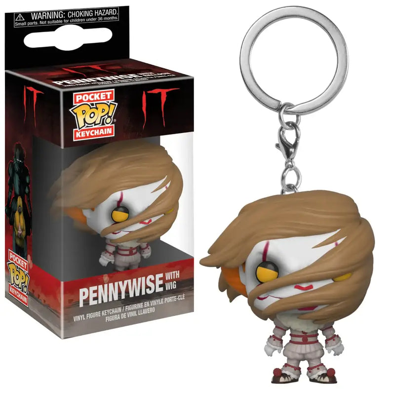 Chucky Pennywise Ghostface Pocket Pop Funko Keychain Collectibles