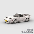 MOC City Racing Supercar Building Blocks R34 RX7 Supra Model