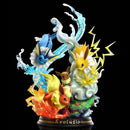 Pokemon Eevee Evolution PVC Figure Charizard Mewtwo Gengar Collectible Toy