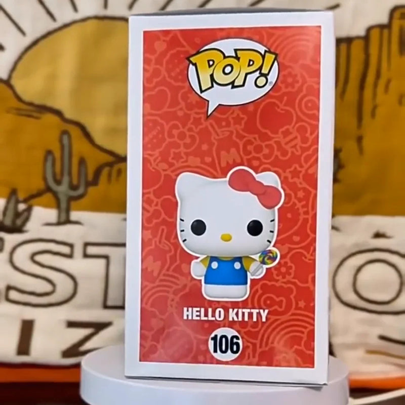 Hello Kitty Flocked 106 Funko Pop Limited Edition Collectible Figure