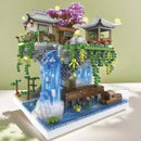 Taohuatan Classical Architecture Retro Building Blocks Model 1680 Pieces