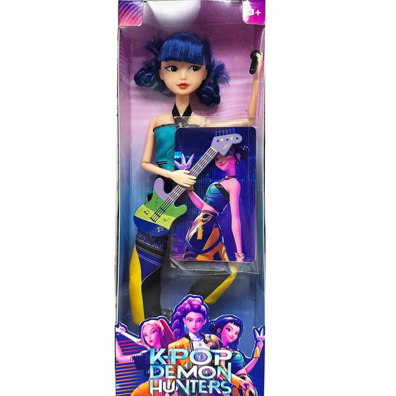 Kpop Demon Hunters 2025 Rumi Mira Zoey Princess Action Figure Set