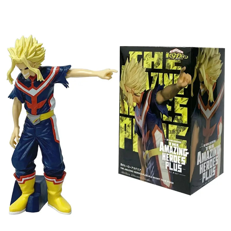 My Hero Academia 18cm All Might Deku Bakugo PVC Anime Figure Collectible