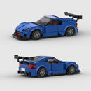 MOC BRZ STI Sports Racing Car Building Blocks DIY Model Set