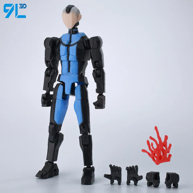 Superman and Batman Action Figure Poseable Collectible Hero Toy