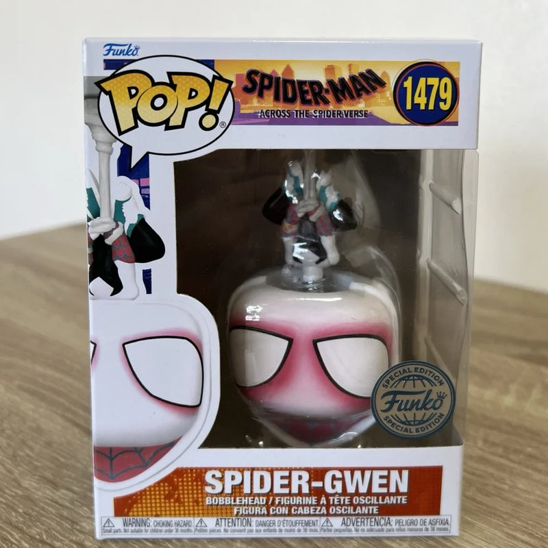 Spider-Gwen 1479 Upside Down Funko Pop Marvel Limited Figure