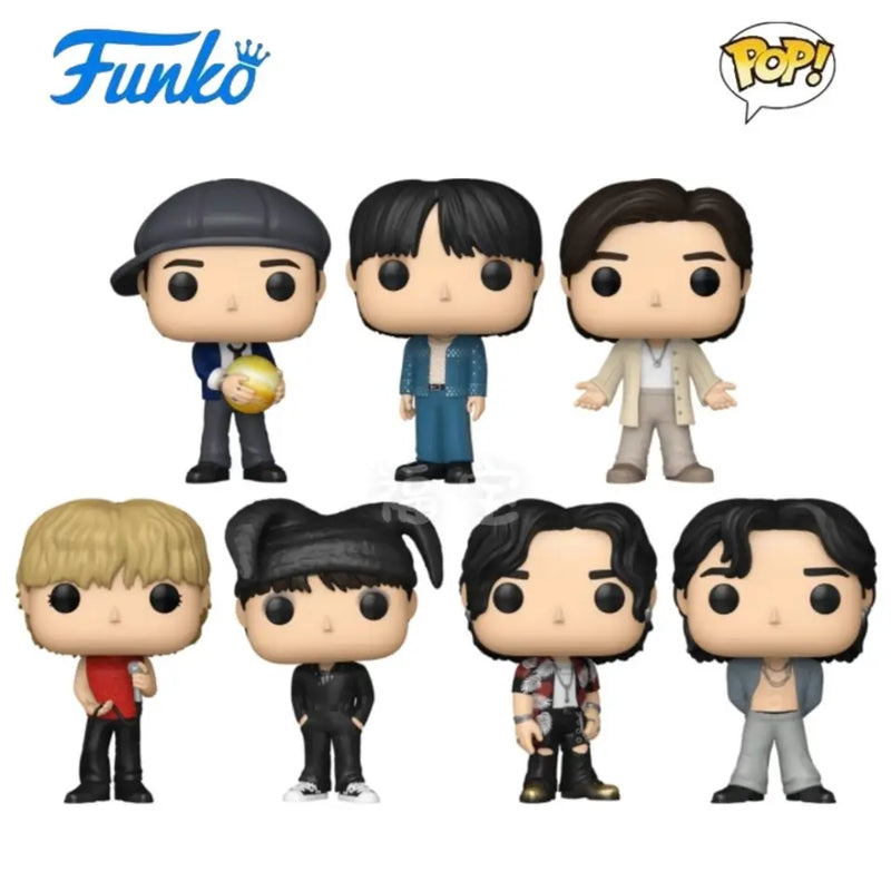 Funko Pop BTS Jung Kook Jimin V Jin Figures Collectible Gift