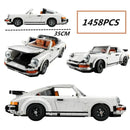 Icons Technical 911 Retro Car Model 2in1 Race Kit DIY Gift for Adults
