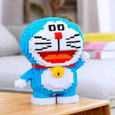 Anime Doraemon Kawaii Building Blocks Cartoon Puzzle Toy Gift for Kids