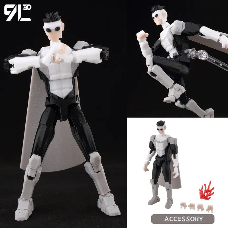 9L3D Printed Invincible 2.0 Superheroes Multi Jointed Action Figure Model