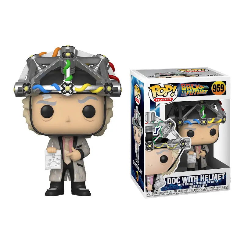 Funko Pop Back to the Future Doc Brown Authentic Vinyl Collectible