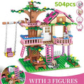 Girls Friends Treehouse Camping Building Blocks Friendship House Toy Gift