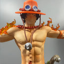 One Piece Portgas D Ace 28cm Anime Action Figure PVC Collectible Statue