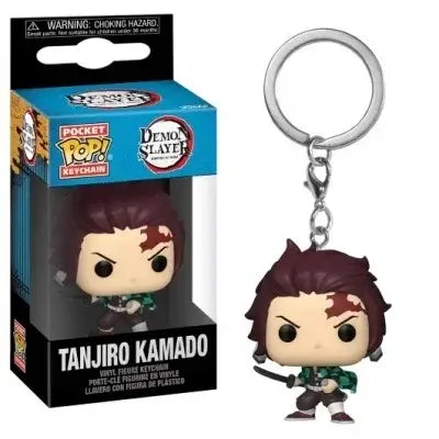 Demon Slayer Nezuko Tanjiro Inosuke Pocket Pop Funko Keychain Set