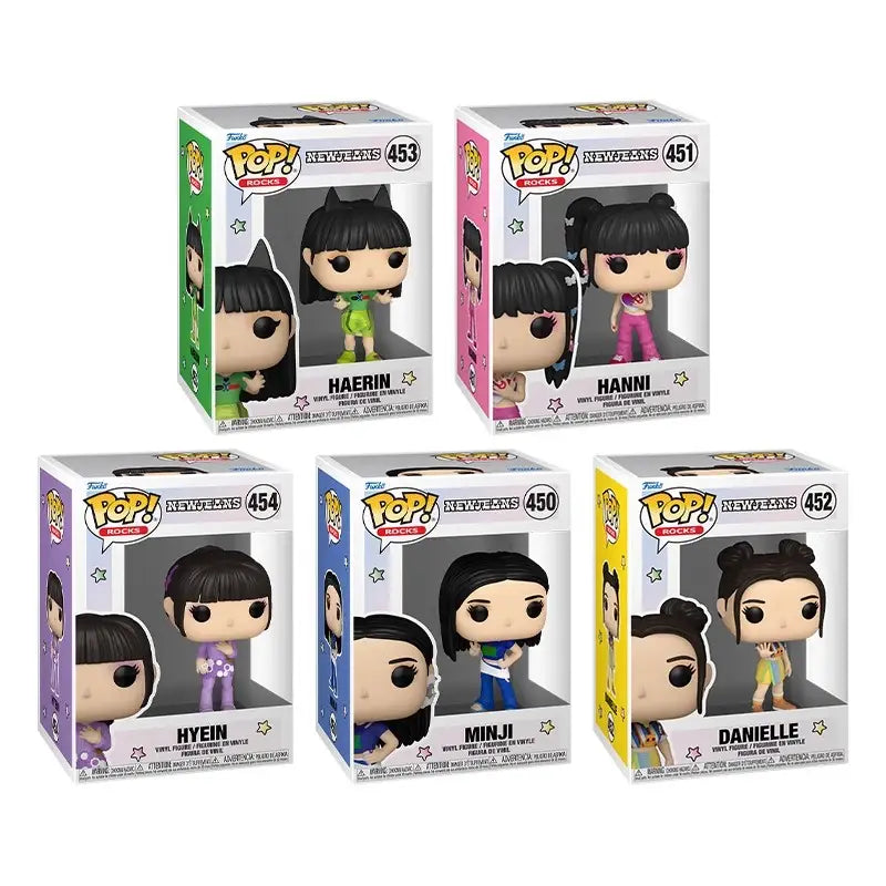 Funko Pop NewJeans Hanni Hyein Minji Danielle Haerin K Pop Collectible