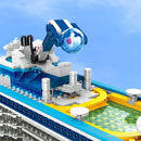 2428 Piece City Cruise Liner Ship Mini Building Blocks Model