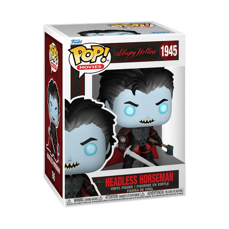 Sleepy Hollow Headless Horseman Ichabod & Katrina Funko Pop Collectible