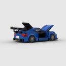 MOC BRZ STI Sports Racing Car Building Blocks DIY Model Set