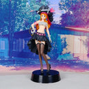 One Piece Nami 19cm Black Clothes Anime Action Figure PVC Collectible Toy
