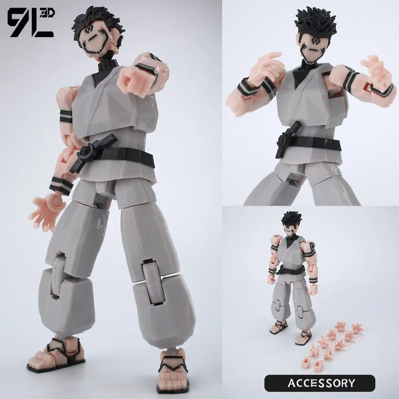 Jujutsu Kaisen Gojo Sukuna Fushiguro Toji Action Figure Collectible Toy