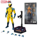 Deadpool and Wolverine Action Figure Set Marvel Collectible Toys