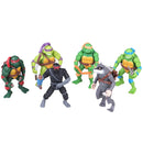 TMNT Ninja Turtles 4 Piece Action Figure Set Limited Edition Collectible Gift