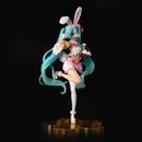 Hatsune Miku 23cm Kawaii PVC Action Figure with Bunny Ears Collectible
