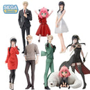 SEGA Spy Family Anime Figures - Twilight, Yor & Anya Forger