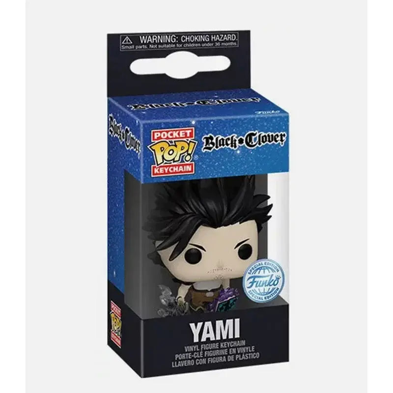 Black Clover Asta Yami Noelle Pocket Pop Funko Keychain Collectibles