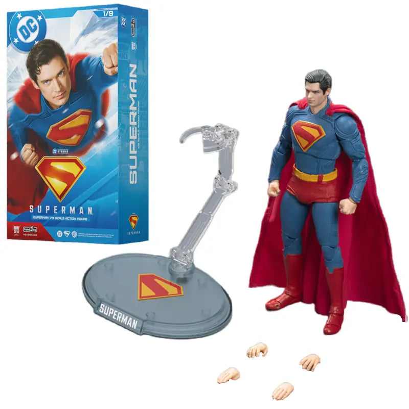 2025 FondJoy Superman Lex Luthor & Krypto 1/9 Action Figure 19cm