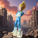 Dragon Ball Vegeta Super Saiyan Action Figure Anime Collectible Toy