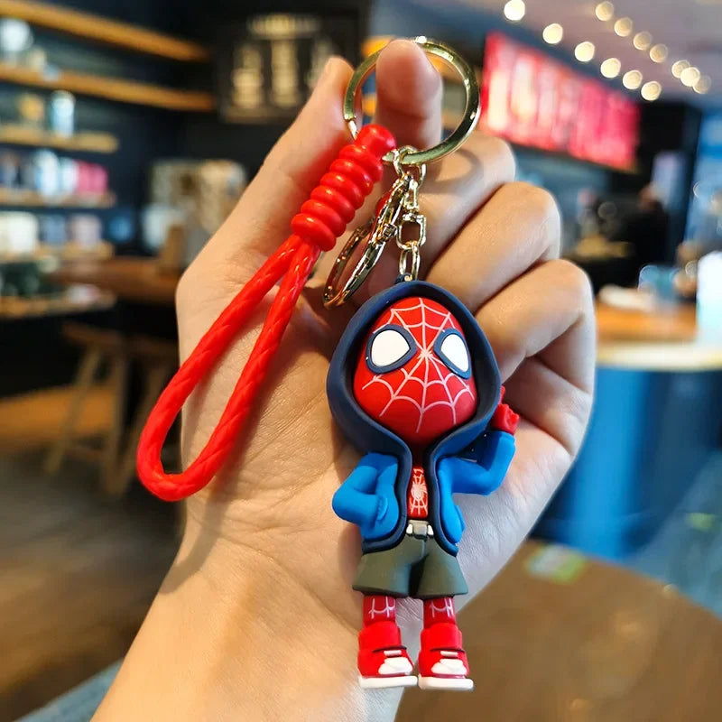 Marvel Spider-Man Cute Doll Pendant Keychain Bag Accessory